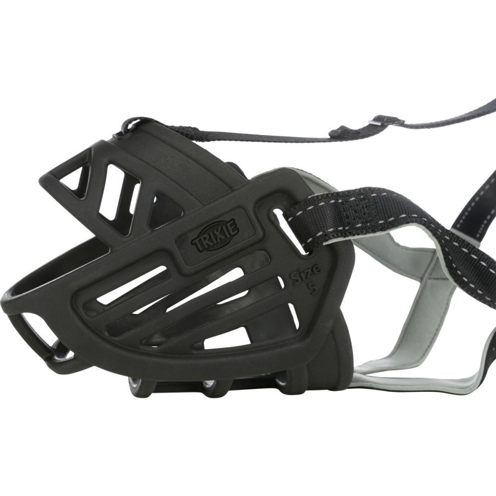 Trixie Muzzle Flex намордник для собак S - чорний Trixie Muzzle Flex намордник для собак S - чорний