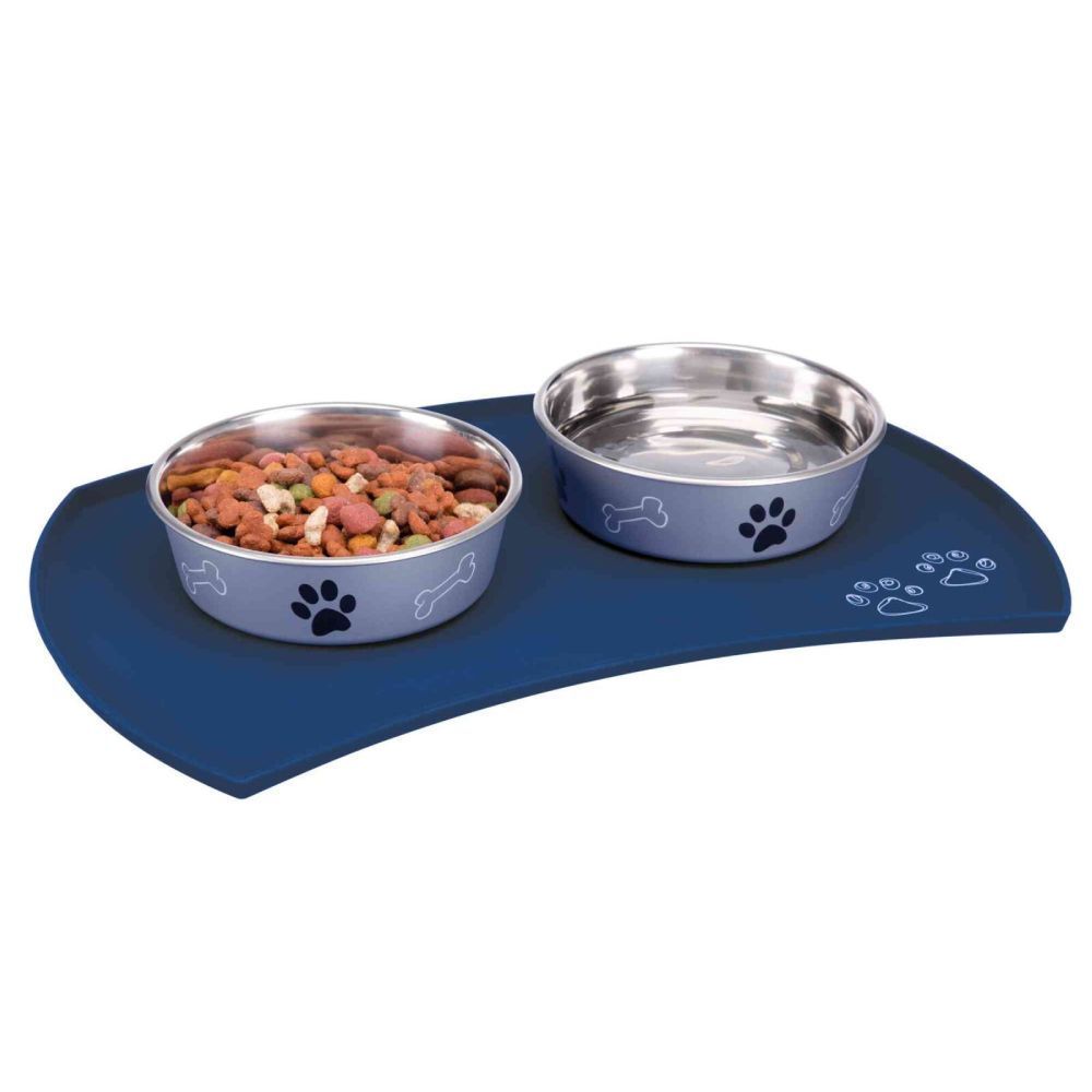 Trixie Place Mat килимок під миски для собак 48х27 см - синій