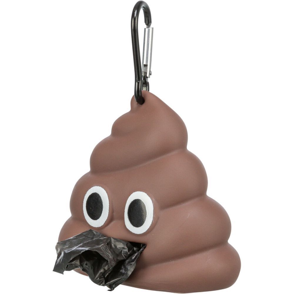 Trixie Poop Bag Dispenser контейнер для збиральних пакетів 8х5 см - коричневий Trixie Poop Bag Dispenser контейнер для збиральних пакетів 8х5 см - коричневий