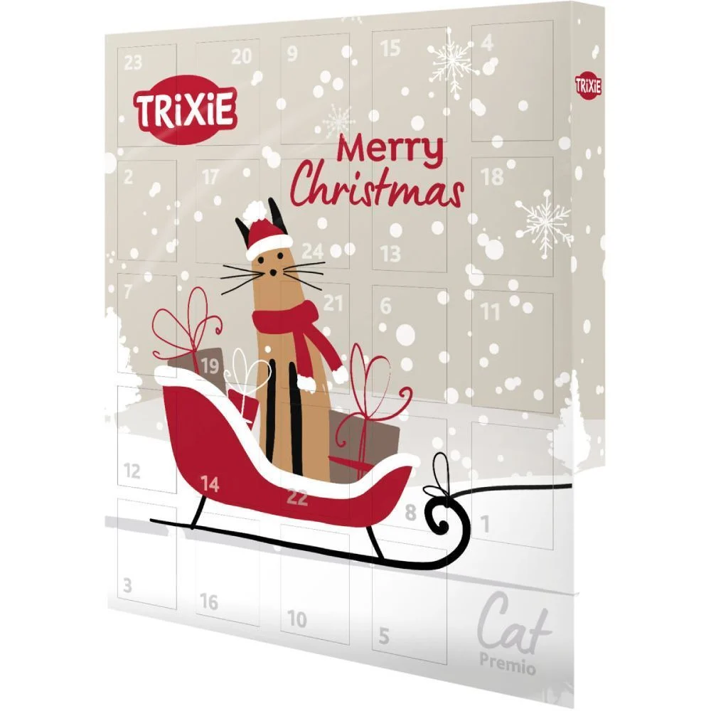 Адвент-календар з ласощами для котів Trixie Premio 30х34х3,5 см - асорті Адвент-календар з ласощами для котів Trixie Premio 30х34х3,5 см - асорті