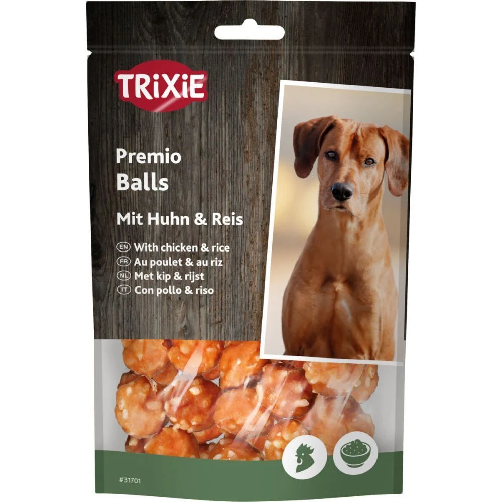 Лакомства для собак Trixie Premio Balls 80 г - курица и рис Лакомства для собак Trixie Premio Balls 80 г - курица и рис