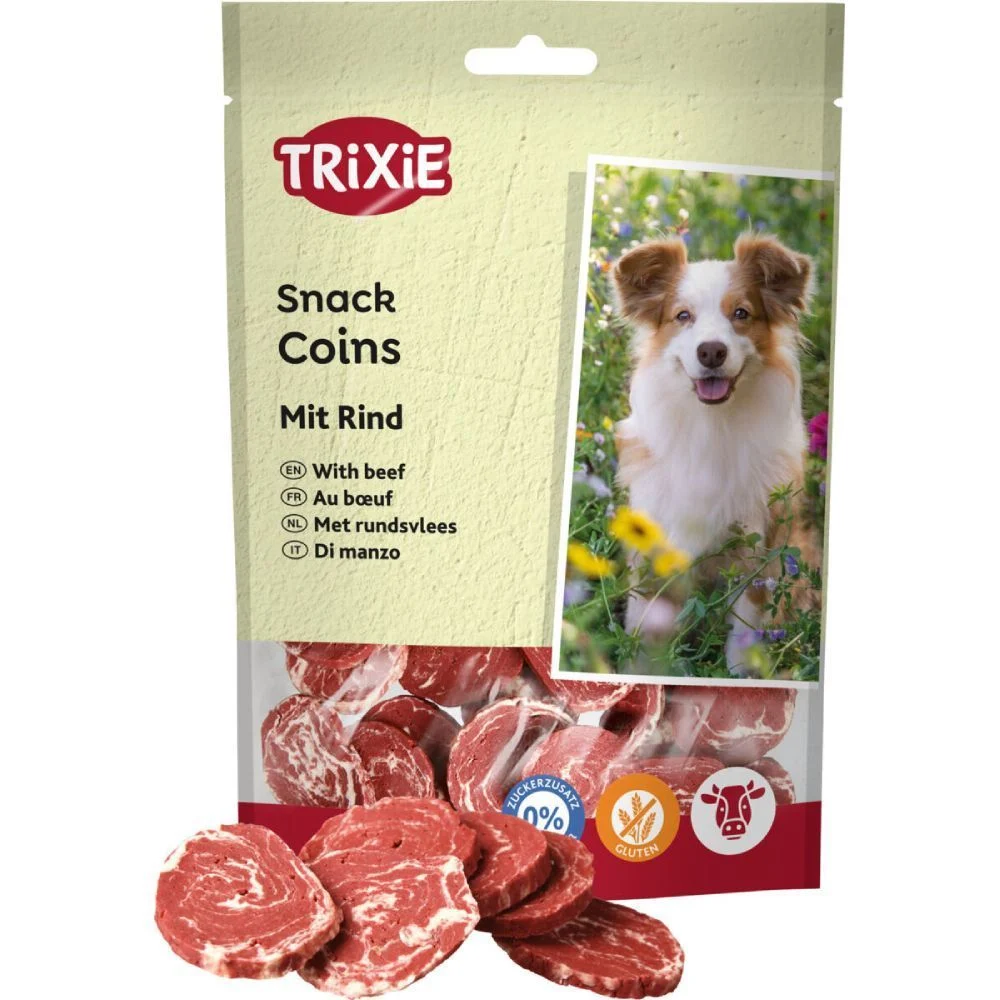 Ласощі для собак Trixie Premio Coins 100 г - яловичина Ласощі для собак Trixie Premio Coins 100 г - яловичина