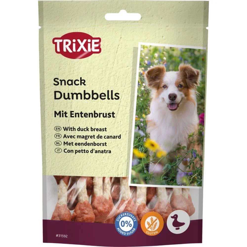 Лакомства для собак Trixie Premio Dumbbells 80 г - утка Лакомства для собак Trixie Premio Dumbbells 80 г - утка