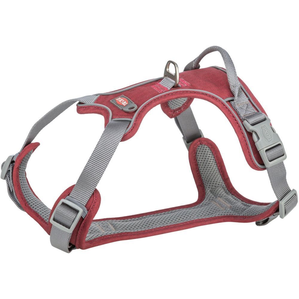 Trixie Premium Active Harness шлея для собак XS-S 30-40 см - сангрія Trixie Premium Active Harness шлея для собак XS-S 30-40 см - сангрія