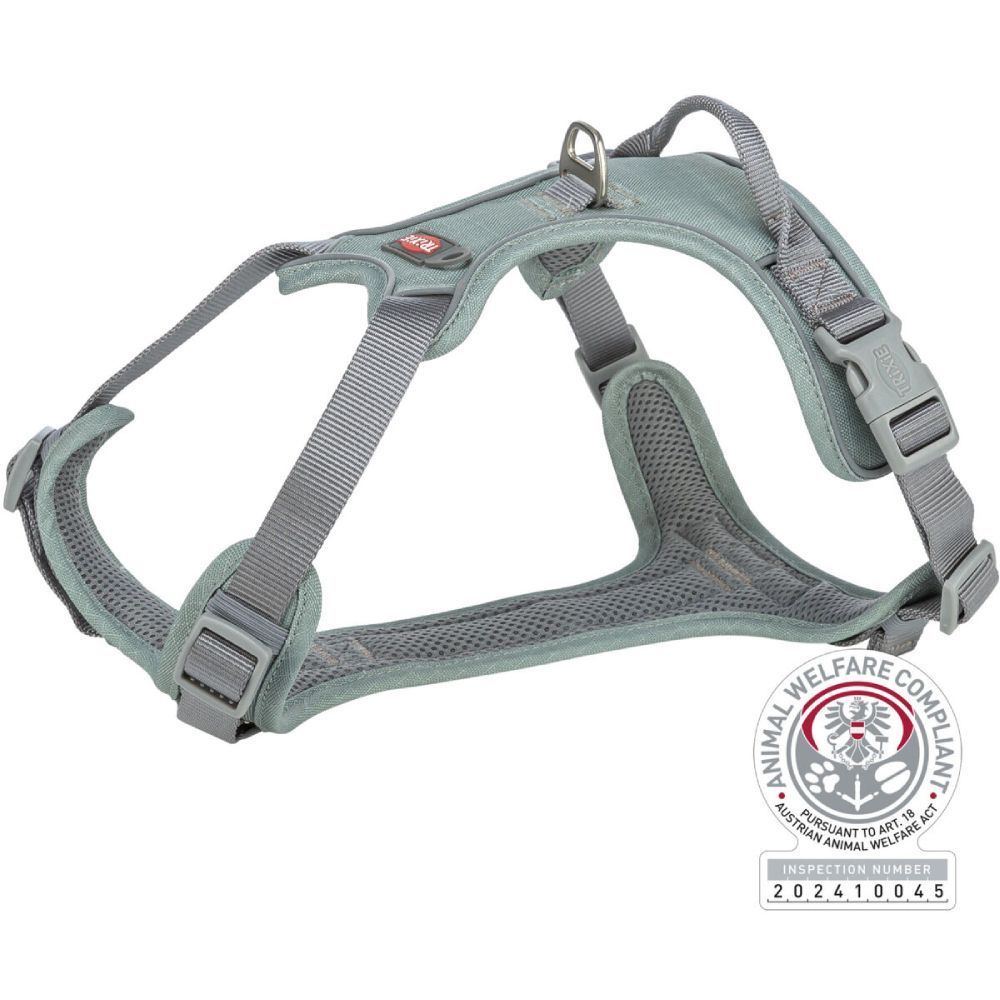 Trixie Premium Active Harness шлейка для собак XS-S 30-40 см - шалфей