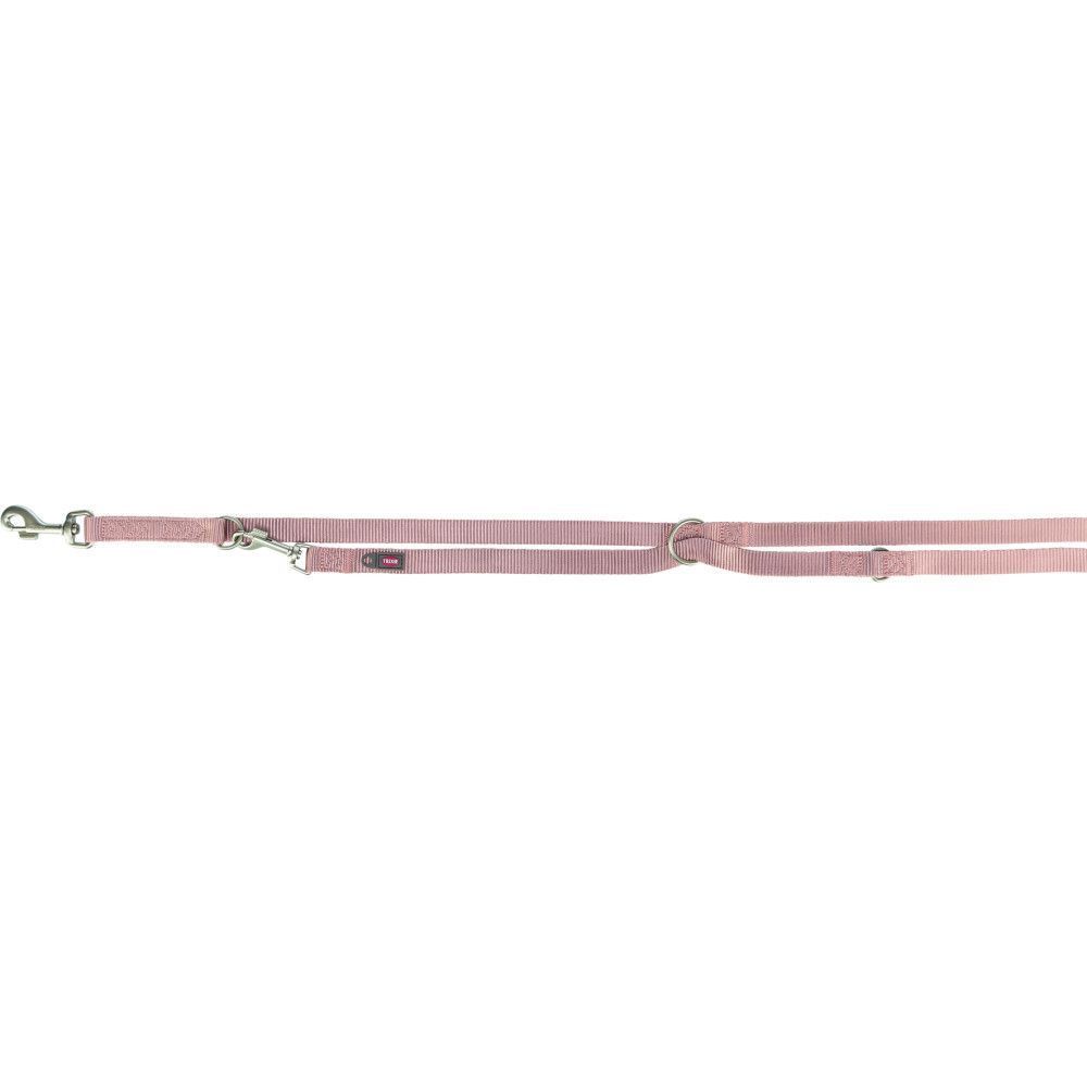 Trixie Premium Adjustable Lead повідець для собак L–XL 2 м 25 мм - світло-рожевий Trixie Premium Adjustable Lead повідець для собак L–XL 2 м 25 мм - світло-рожевий