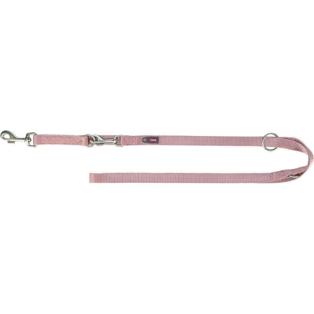 Trixie Premium Adjustable Lead повідець для собак L–XL 2 м 25 мм - світло-рожевий Trixie Premium Adjustable Lead повідець для собак L–XL 2 м 25 мм - світло-рожевий