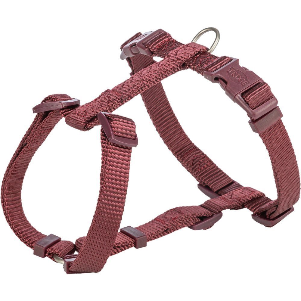 Trixie Premium H-harness шлея для собак XS–S - бордовий Trixie Premium H-harness шлея для собак XS–S - бордовий