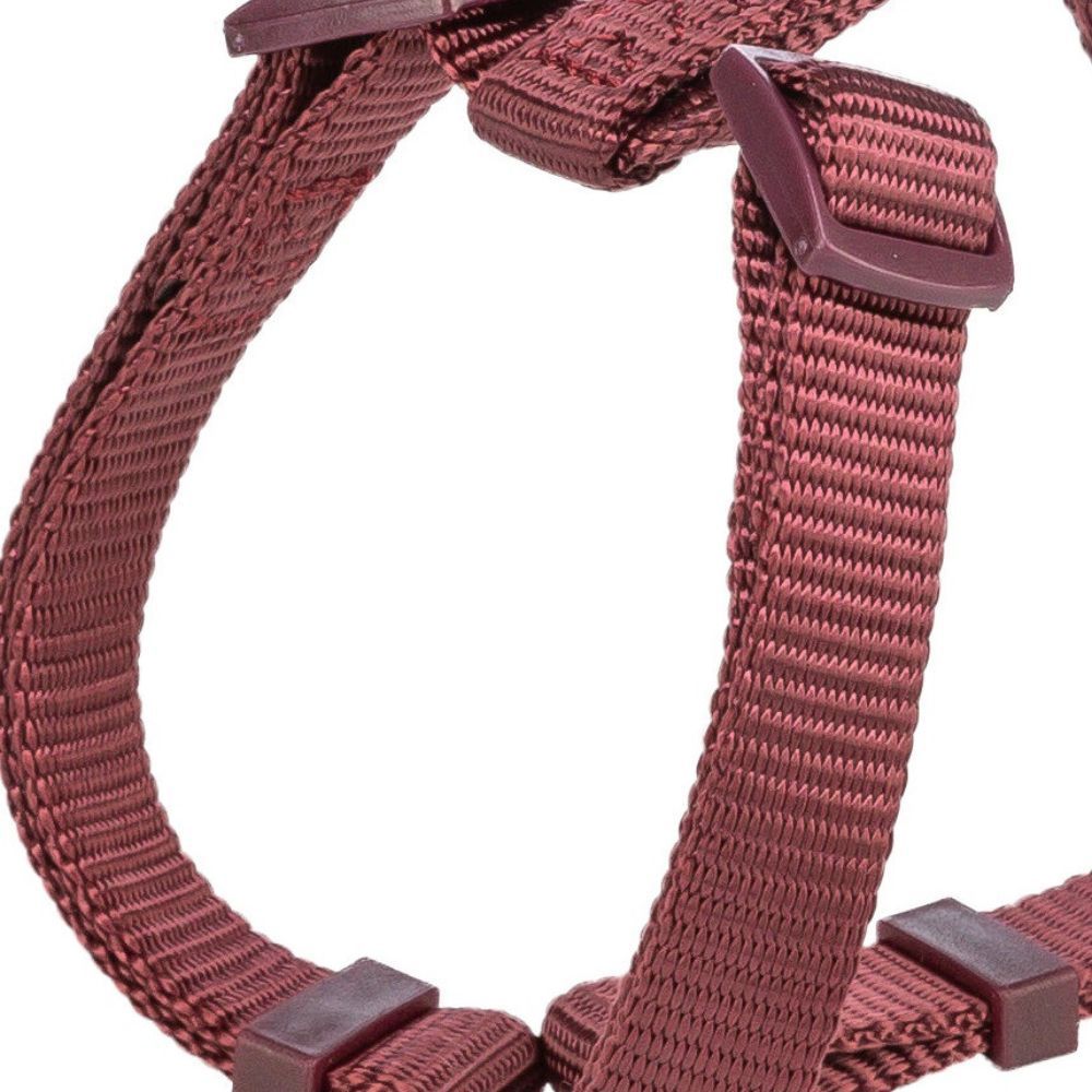 Trixie Premium H-harness шлея для собак XS–S - бордовий Trixie Premium H-harness шлея для собак XS–S - бордовий