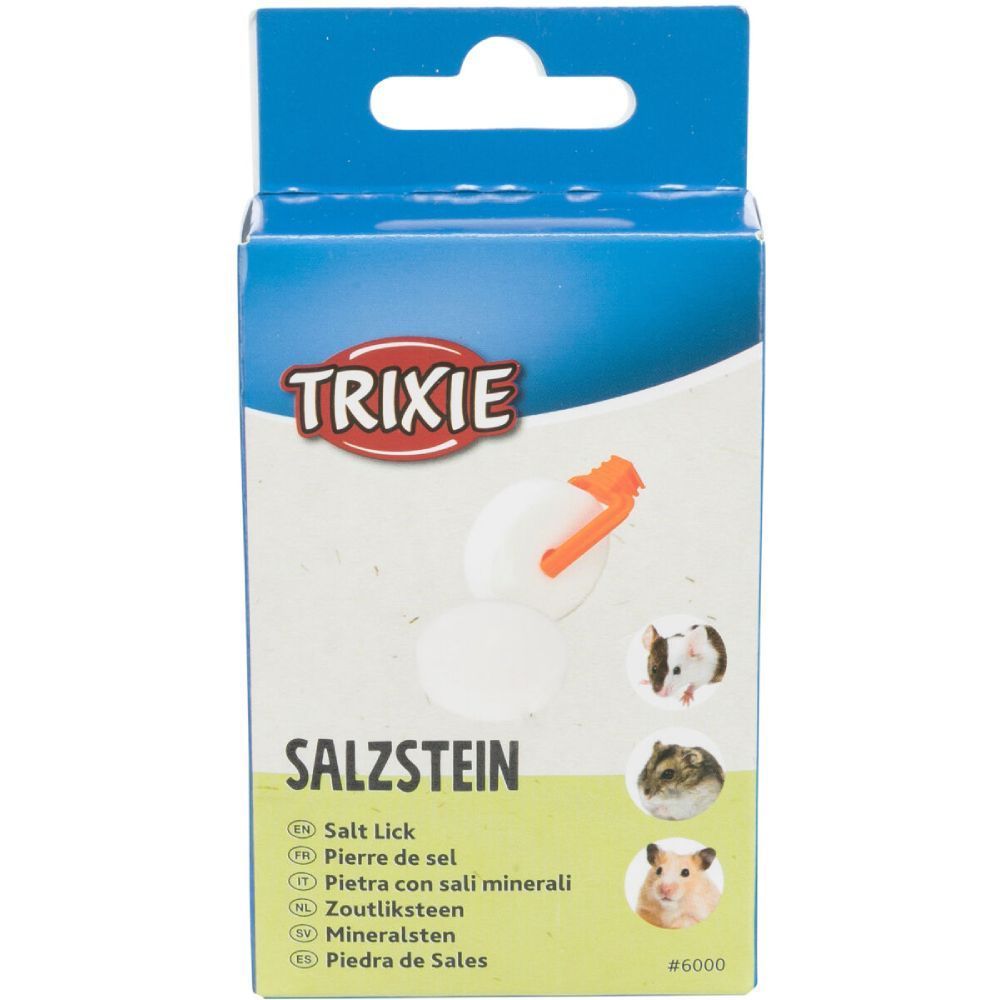 Минеральная соль для грызунов Trixie Salt Lick 2 шт. по 54 г Минеральная соль для грызунов Trixie Salt Lick 2 шт. по 54 г