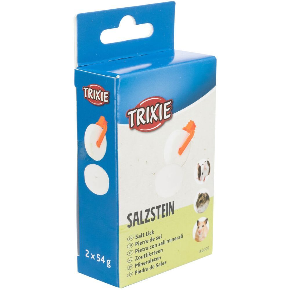 Минеральная соль для грызунов Trixie Salt Lick 2 шт. по 54 г Минеральная соль для грызунов Trixie Salt Lick 2 шт. по 54 г