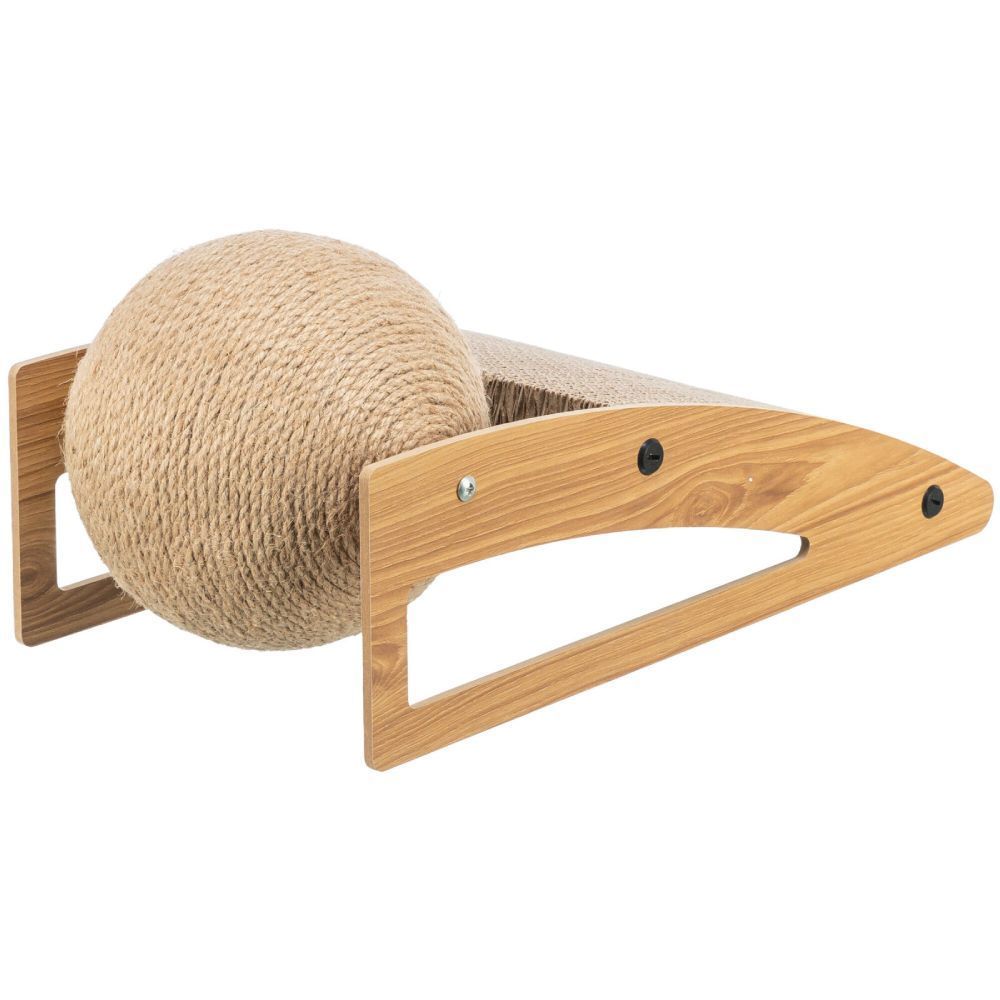 Trixie Scratching Ramp with ball кігтеточка 40х17х20 см - бежевий