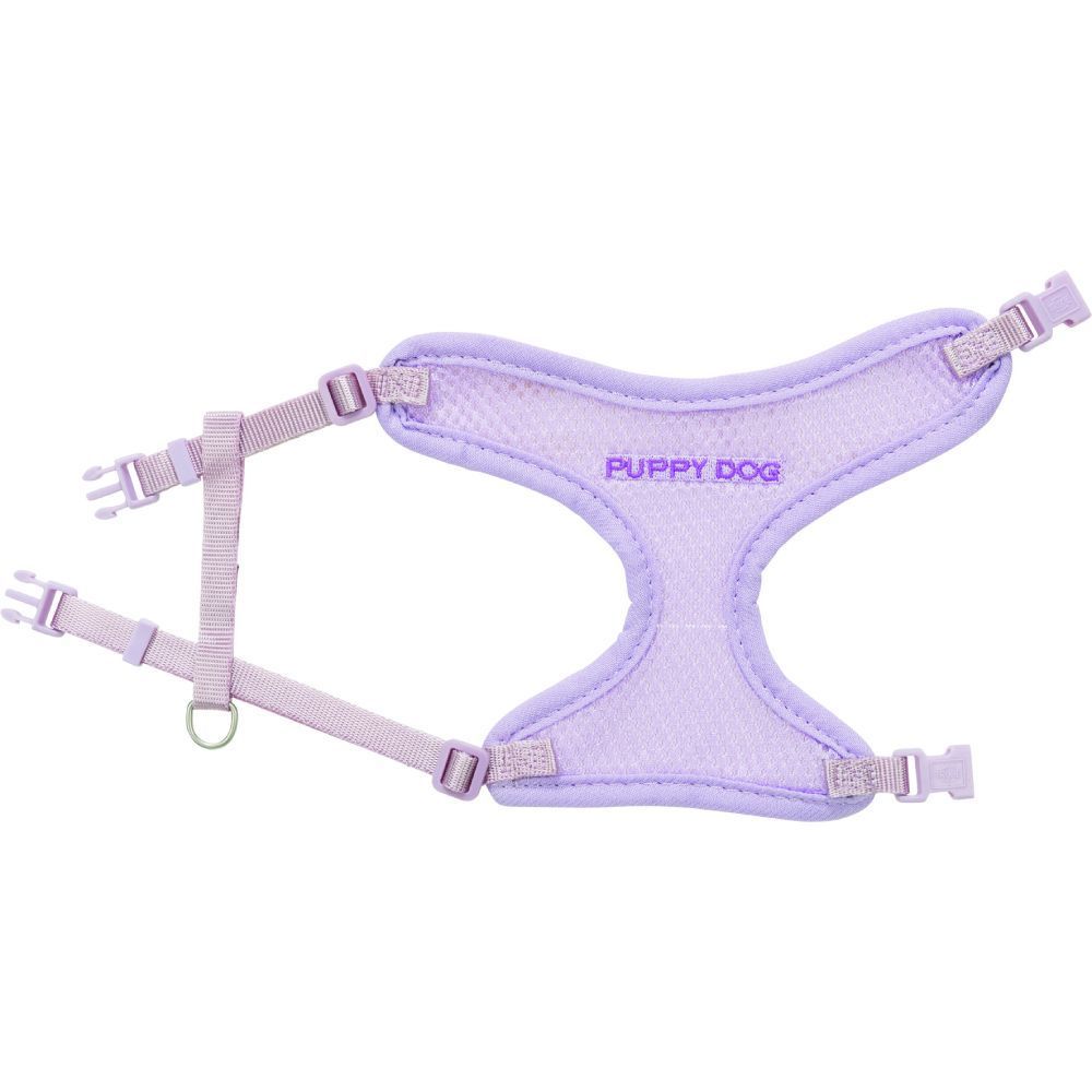 Trixie шлейка с поводком для щенков S–M 26–34 см — светло-лиловый Trixie шлейка с поводком для щенков S–M 26–34 см — светло-лиловый