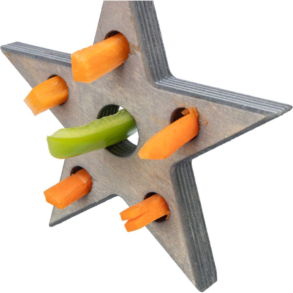 Trixie Snack Star іграшка для гризунів 14х17 см - сірий Trixie Snack Star іграшка для гризунів 14х17 см - сірий