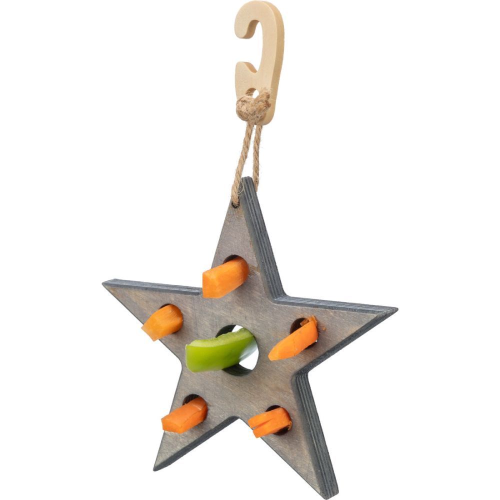 Trixie Snack Star іграшка для гризунів 14х17 см - сірий Trixie Snack Star іграшка для гризунів 14х17 см - сірий