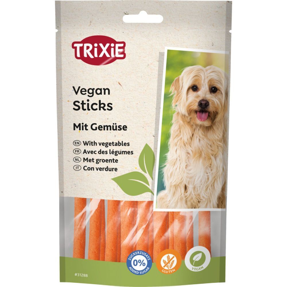 Ласощі для собак Trixie Vegan Sticks 120 г - овочі Ласощі для собак Trixie Vegan Sticks 120 г - овочі