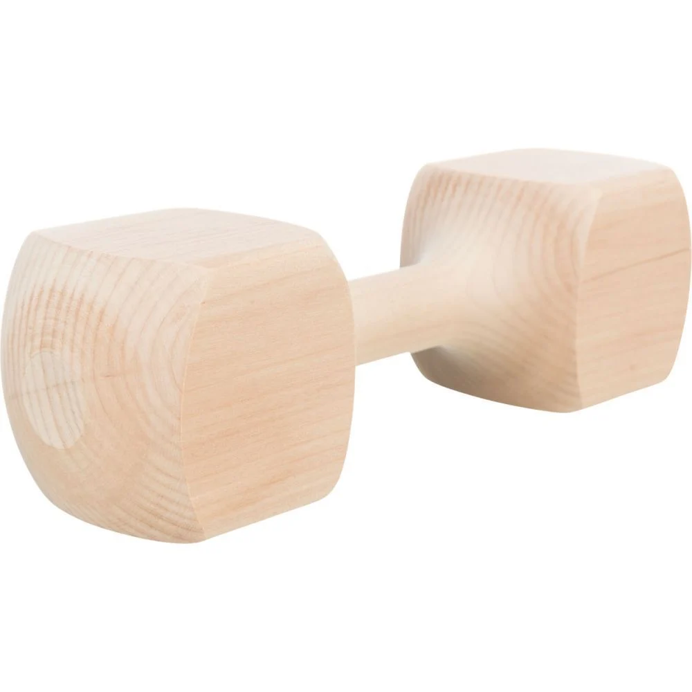 Trixie Wooden Retrieving Dumbbell іграшка для собак 25 см - коричневий Trixie Wooden Retrieving Dumbbell іграшка для собак 25 см - коричневий