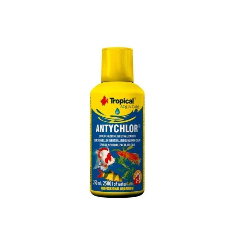 Tropical Antychlor кондиціонуючий засіб для акваріумів 250 мл Tropical Antychlor кондиціонуючий засіб для акваріумів 250 мл
