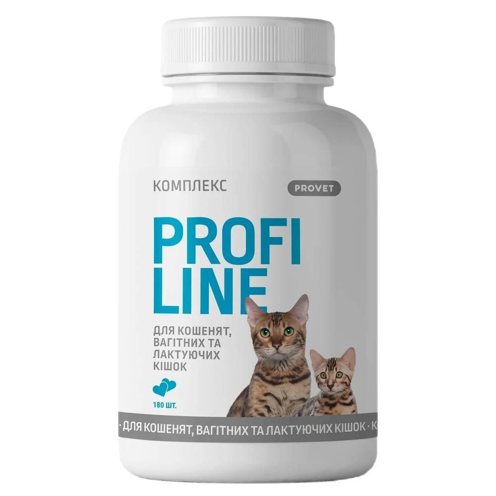 Витамины для кошек ProVET Profiline Комплекс 180 таблеток Витамины для кошек ProVET Profiline Комплекс 180 таблеток