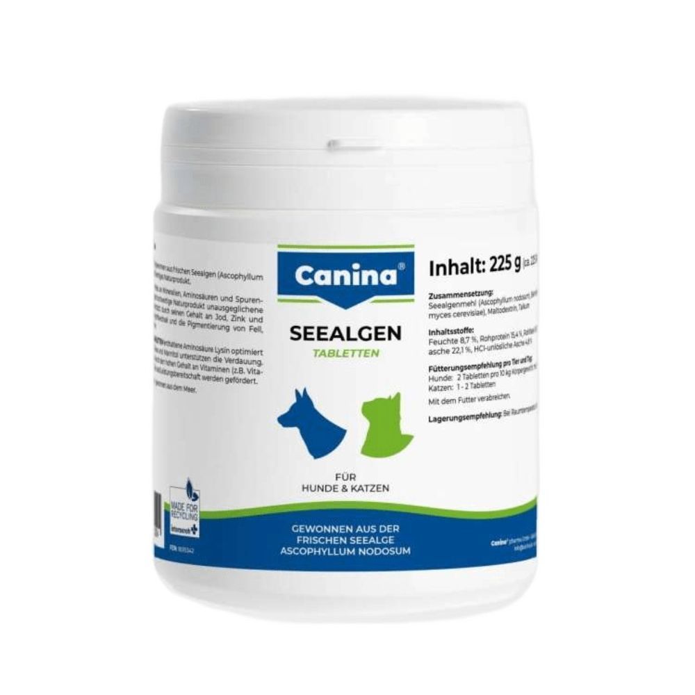 Вітаміни для котів та собак Canina Seealgen 225 таблеток 225 г