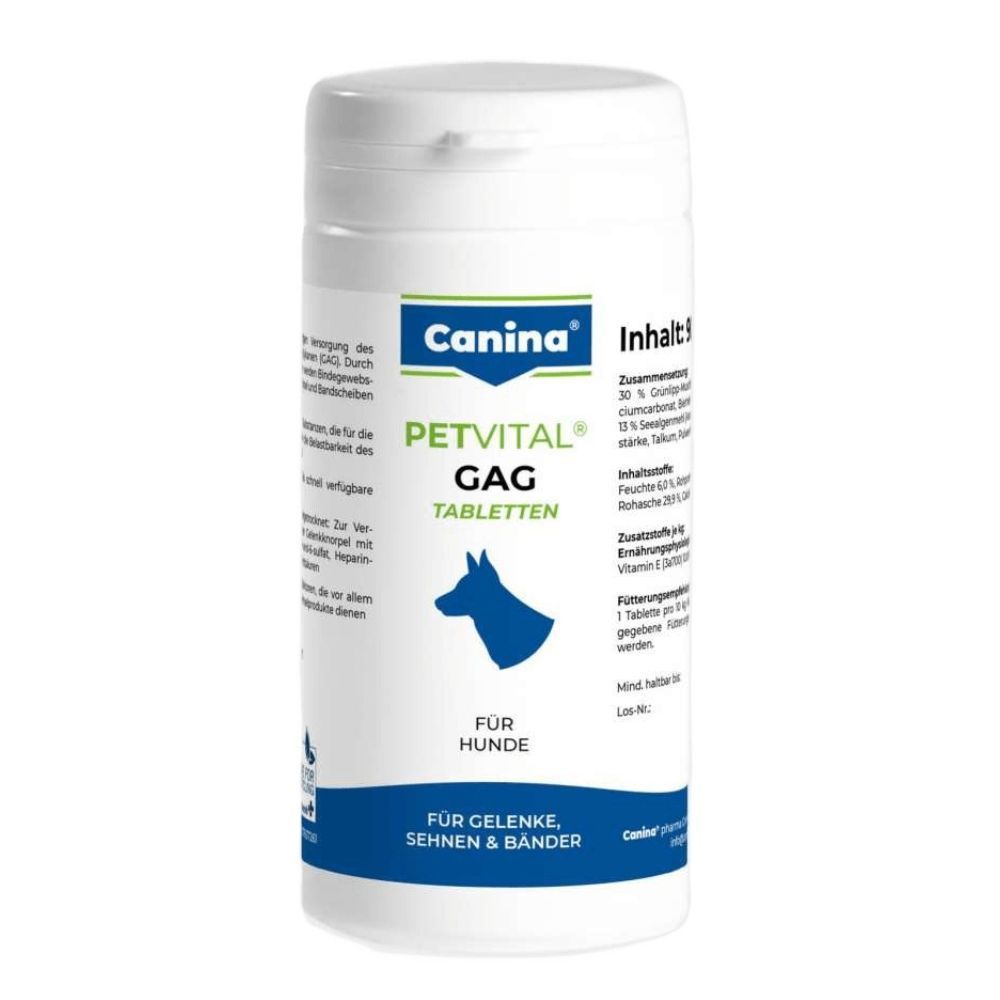 Вітаміни для собак Canina PetVital Gag 90 таблеток 90 г Вітаміни для собак Canina PetVital Gag 90 таблеток 90 г
