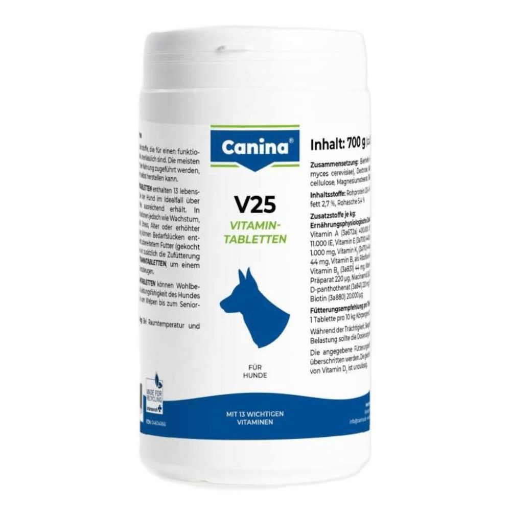Витамины для собак Canina V25 210 шт/700 г Витамины для собак Canina V25 210 шт/700 г