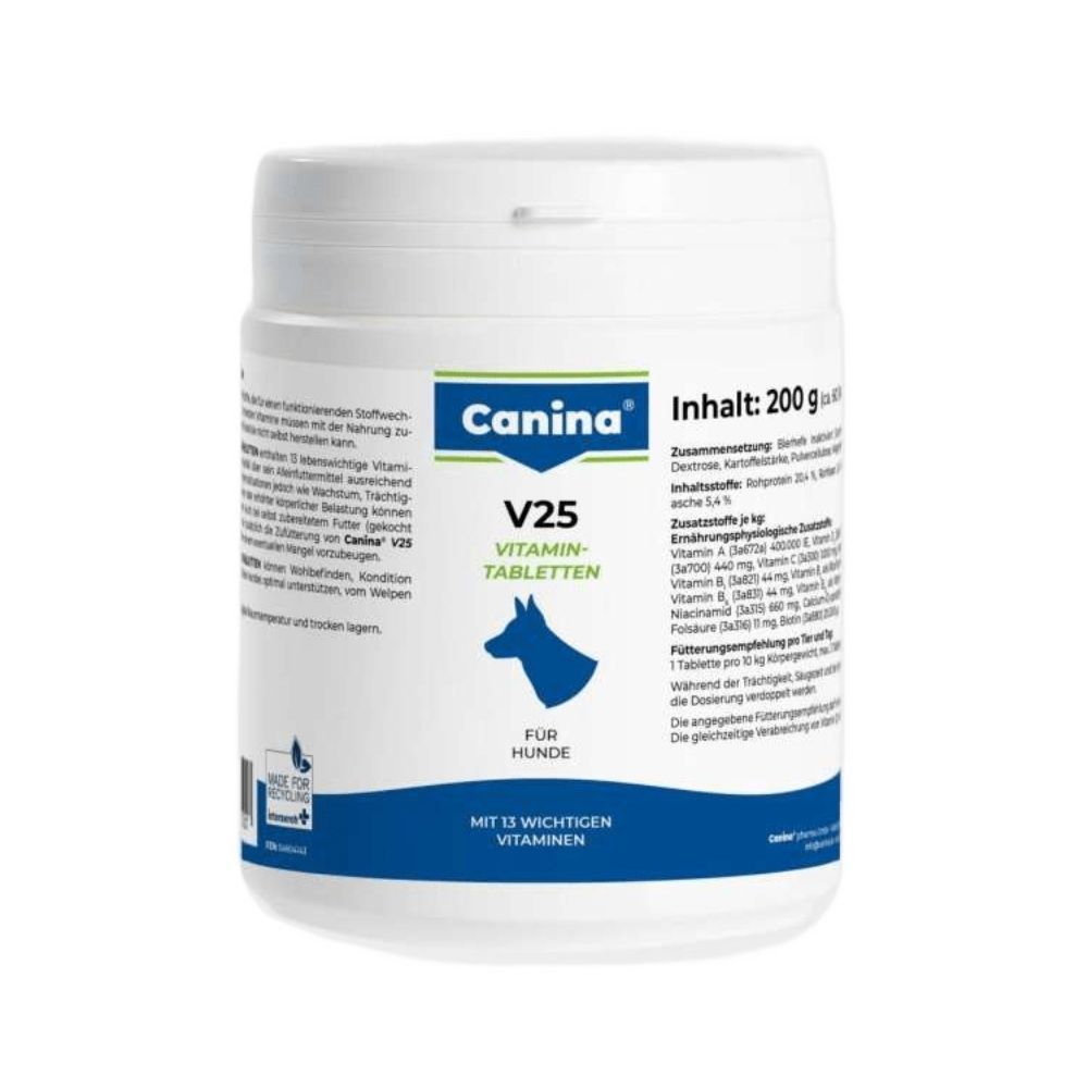 Витамины для собак Canina V25 60 шт/200 г