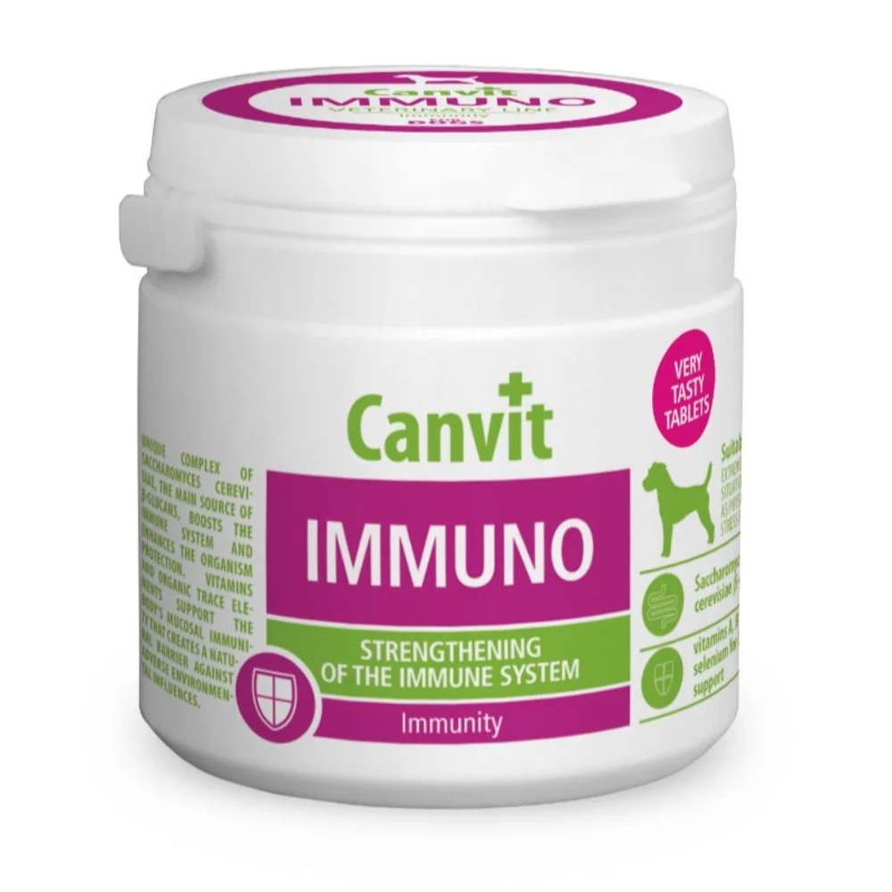 Вітаміни для собак Canvit Immuno 100 г Вітаміни для собак Canvit Immuno 100 г