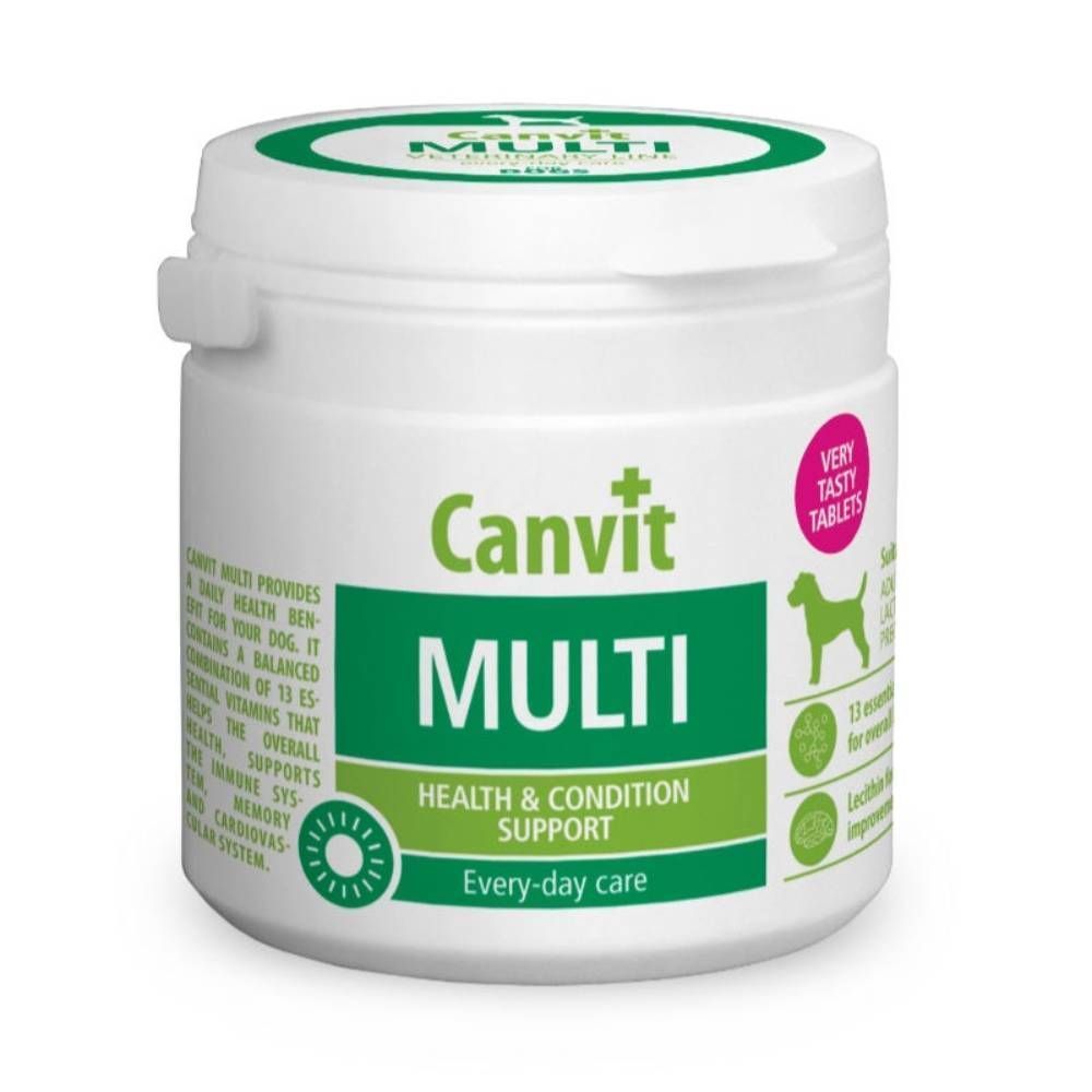 Вітаміни для собак Canvit Multi 100 г Вітаміни для собак Canvit Multi 100 г