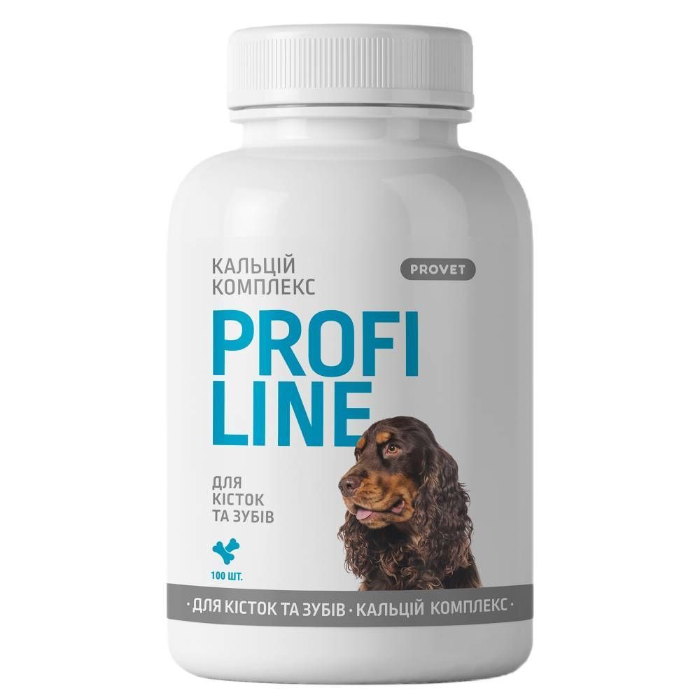 Вітаміни для собак PROVET Profiline Кальцій Комплекс 100 шт Вітаміни для собак PROVET Profiline Кальцій Комплекс 100 шт