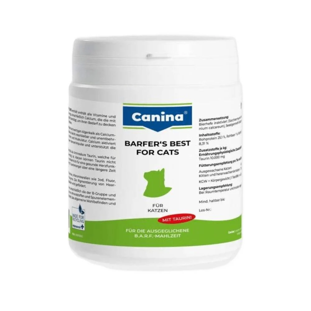Вітамінно-мінеральний комплекс для котів Canina Barfer's Best 180 г Вітамінно-мінеральний комплекс для котів Canina Barfer's Best 180 г