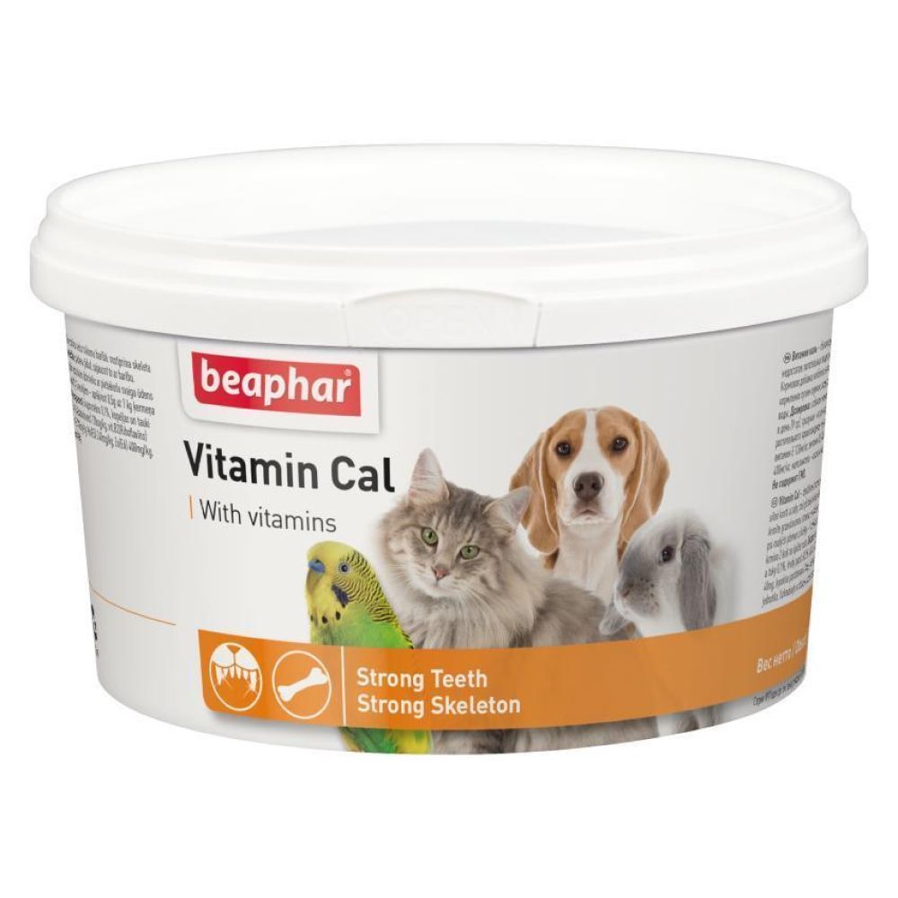 Вітамінно-мінеральний комплекс Beaphar Vitamin Cal для декоративних птахів 250 г