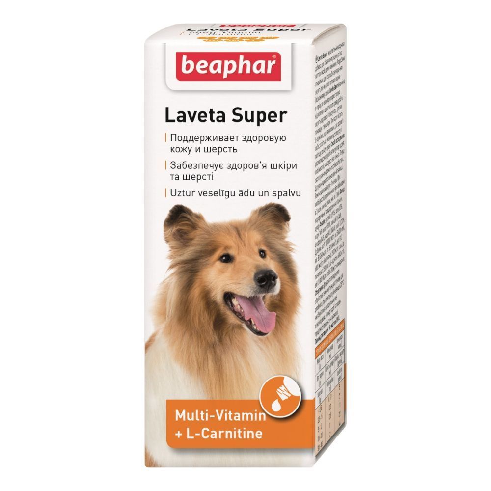 Вітаміни Beaphar Laveta Super 50 мл Вітаміни Beaphar Laveta Super 50 мл