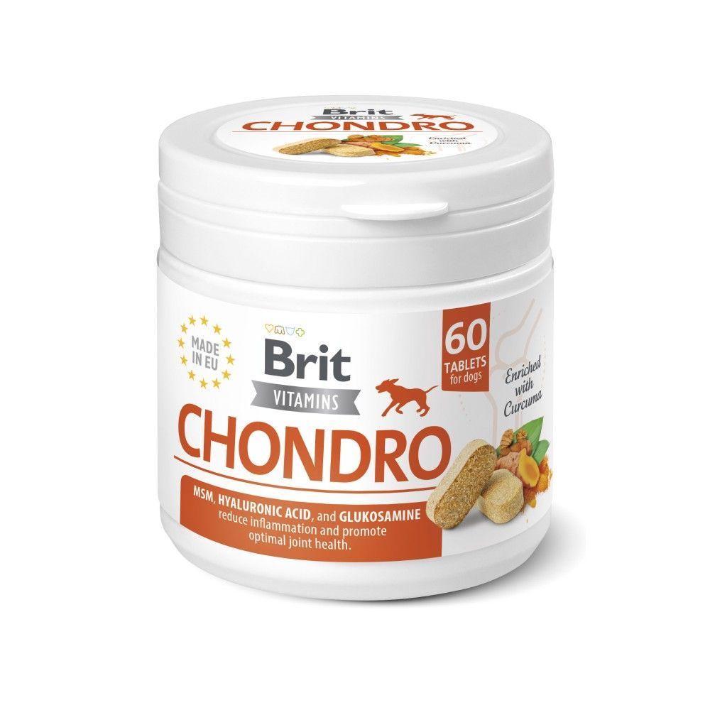 Brit Vitamins Chondro вітаміни для собак 60 шт Brit Vitamins Chondro вітаміни для собак 60 шт