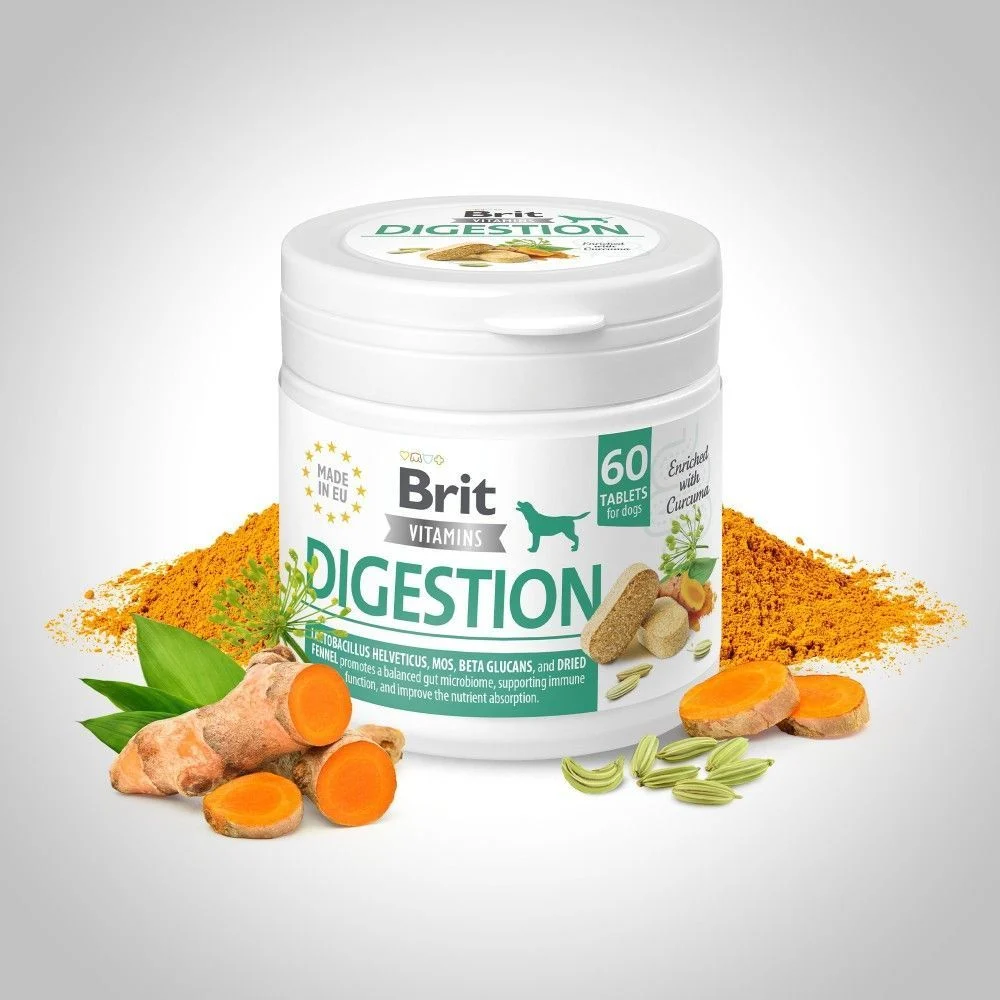 Brit Vitamins Digestion вітаміни для собак 60 шт Brit Vitamins Digestion вітаміни для собак 60 шт