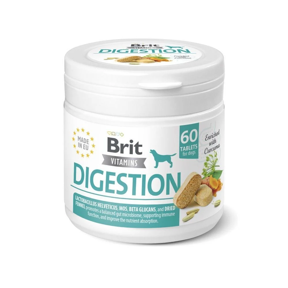 Brit Vitamins Digestion вітаміни для собак 60 шт Brit Vitamins Digestion вітаміни для собак 60 шт