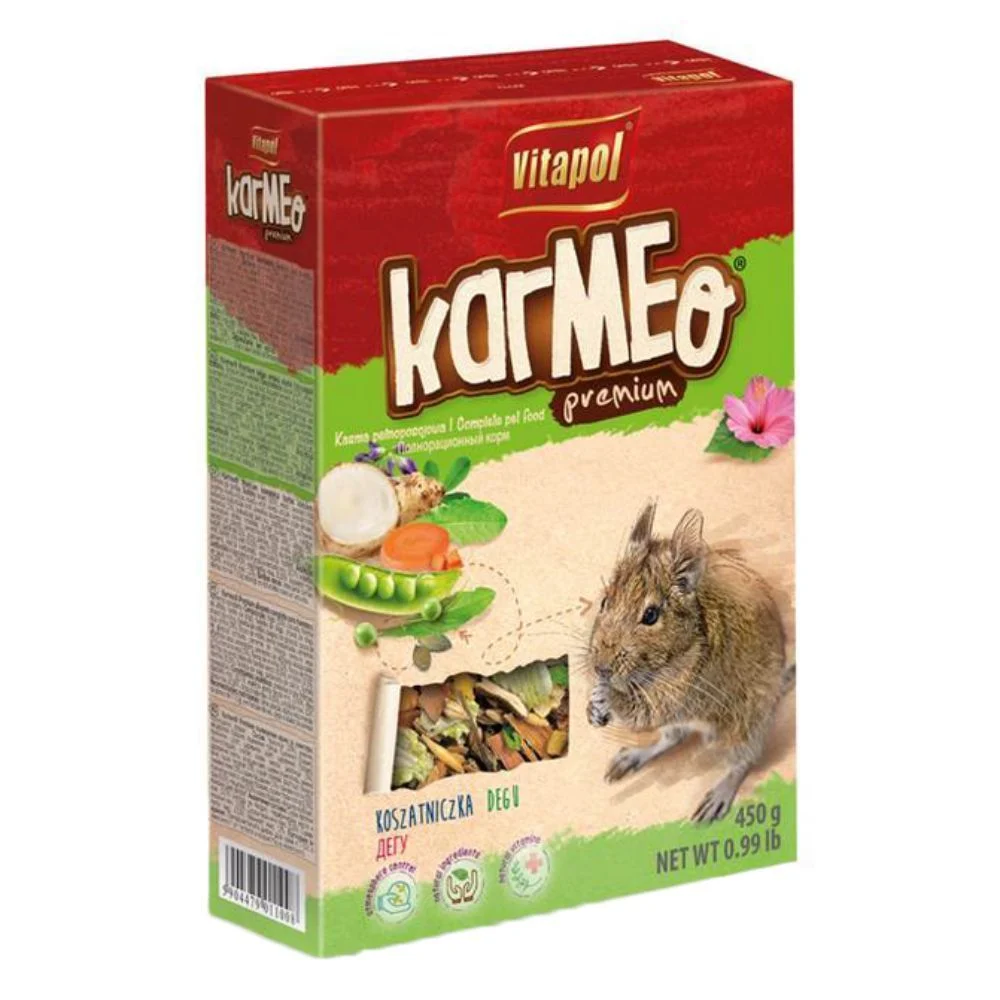 Корм для дегу Vitapol Karmeo Premium 450 г - асорті
