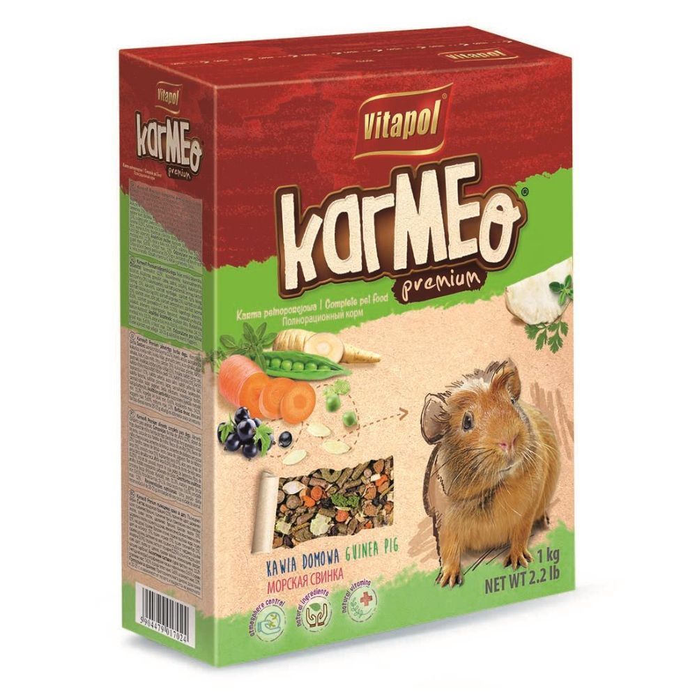 Корм для морських свинок Vitapol Karmeo Premium 1 кг - асорті Корм для морських свинок Vitapol Karmeo Premium 1 кг - асорті
