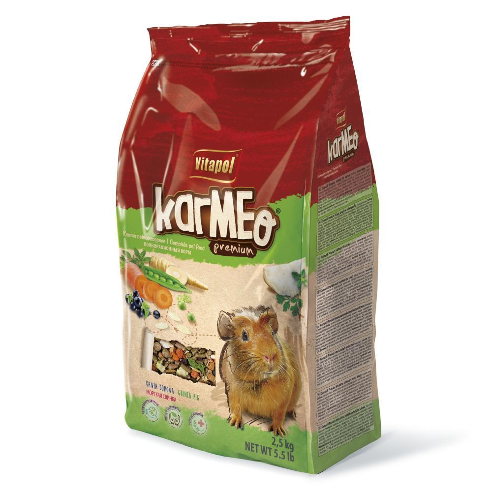 Корм для морских свинок Vitapol Karmeo Premium 2,5 кг - ассорти
