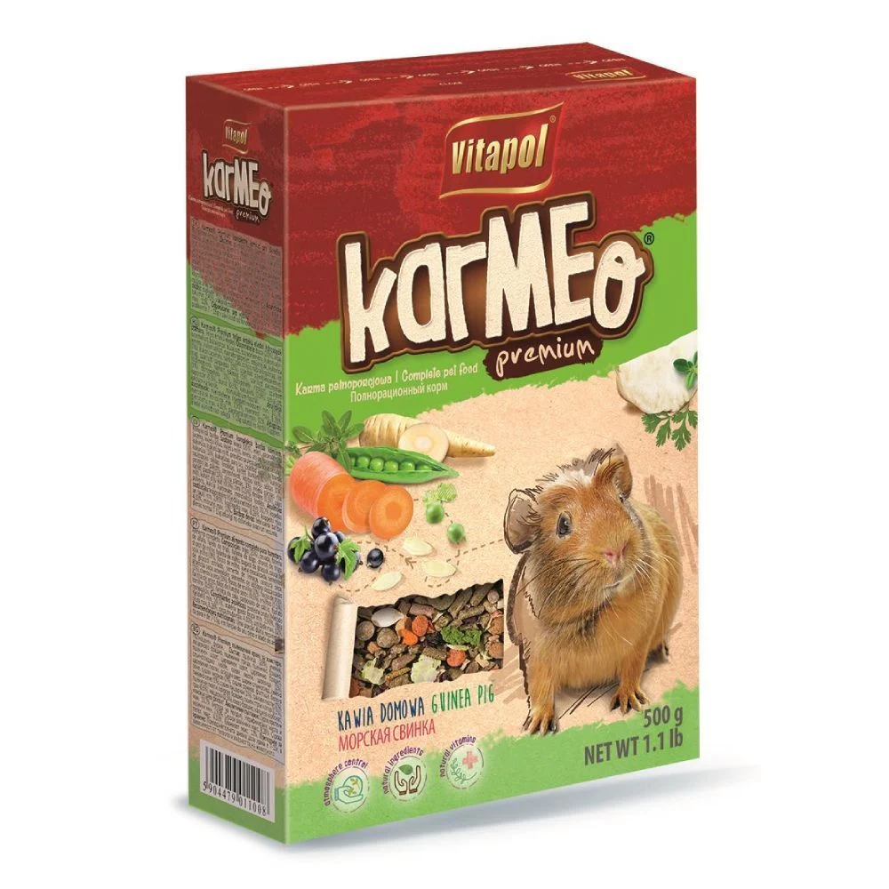 Корм для морських свинок Vitapol Karmeo Premium 500 г - асорті