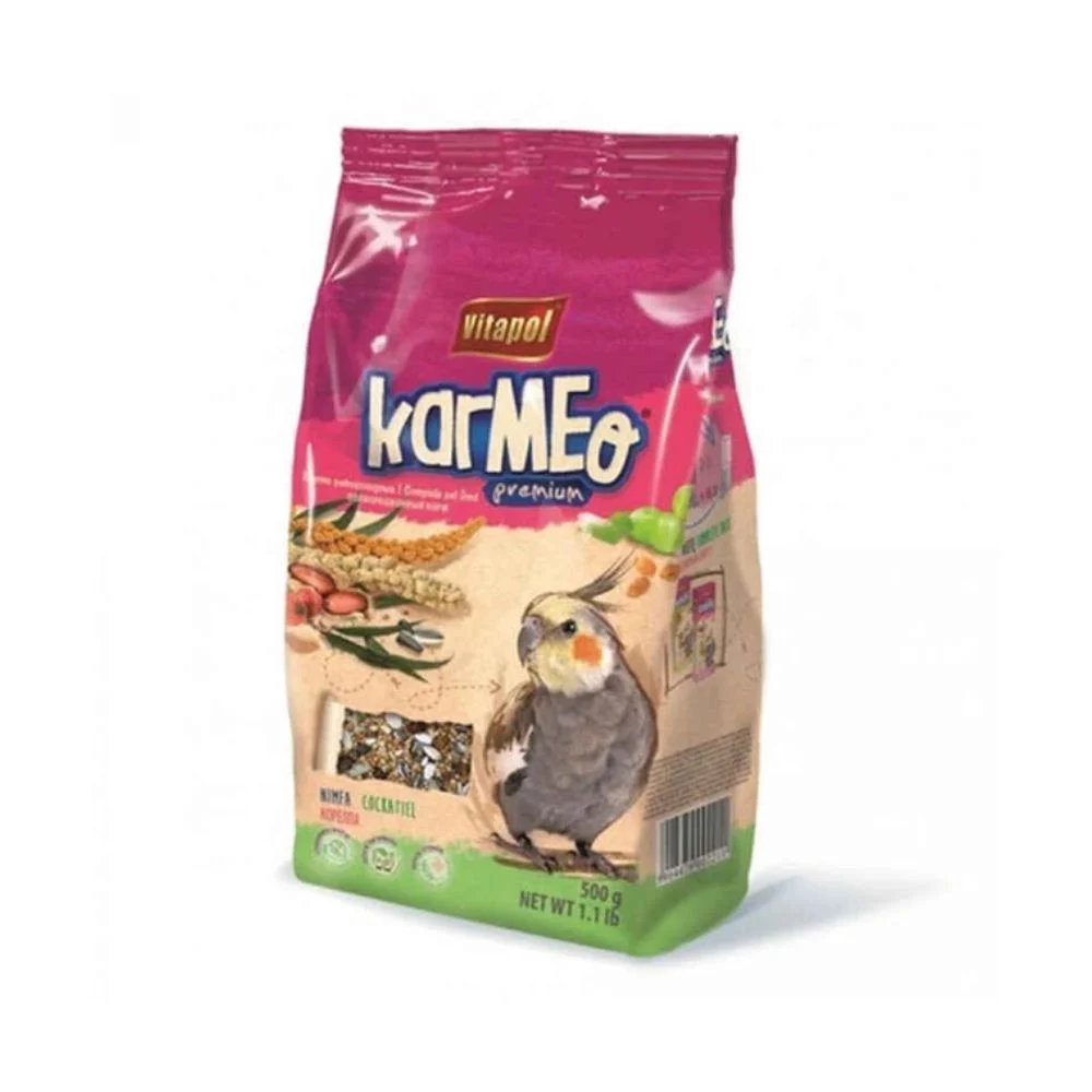 Корм для німф Vitapol Karmeo Premium 500 г - асорті