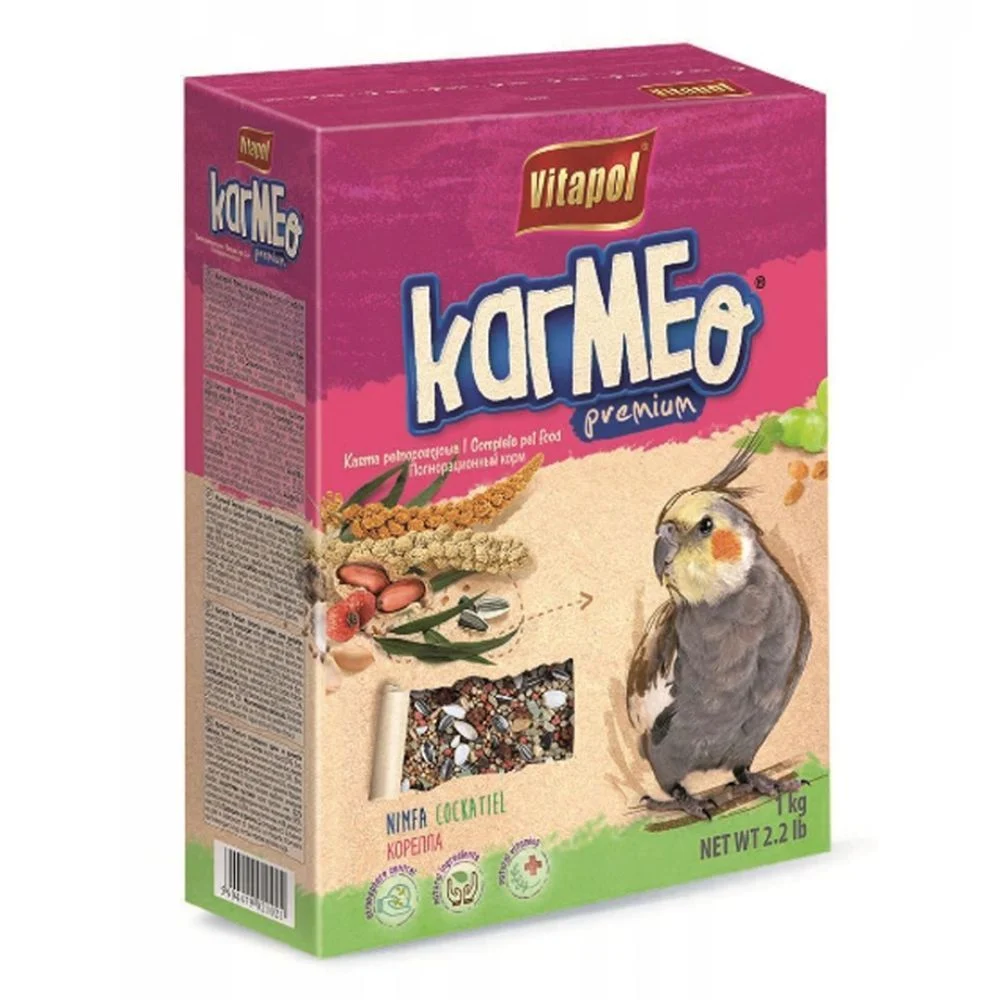 Корм для корел Vitapol Karmeo Premium 1 кг - асорті