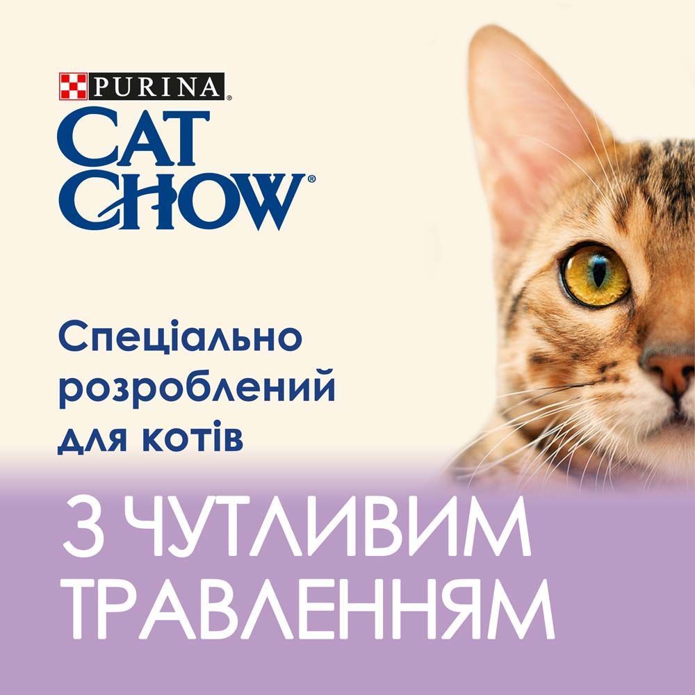 Вологий корм для котів Cat Chow Sensetive Adult 85 г - лосось та кабачок Вологий корм для котів Cat Chow Sensetive Adult 85 г - лосось та кабачок