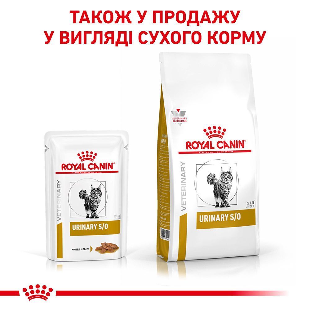 Вологий корм для котів Royal Canin Urinary S/O 85 г