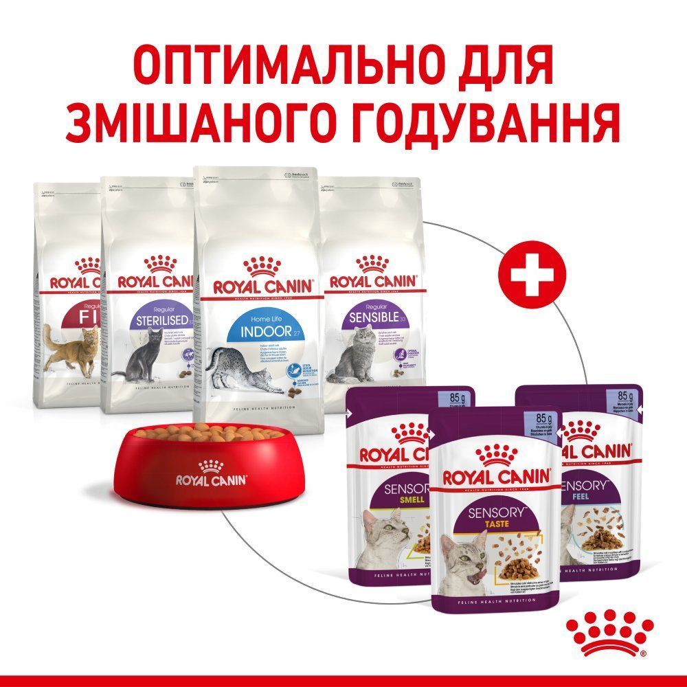 Влажный корм для кошек Royal Canin Sensory Feel Gelee 85 г