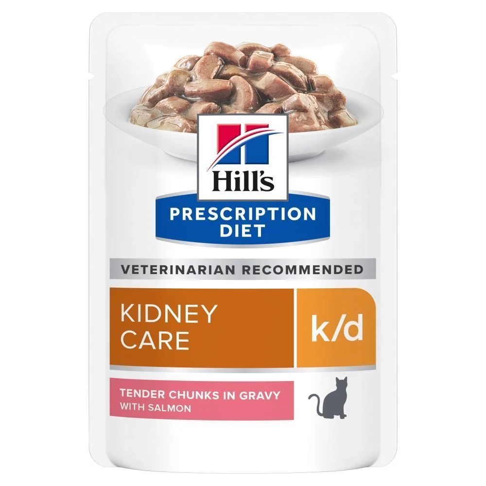 Вологий корм для котів Hill's Prescription Diet Kidney Care k/d 85 г - лосось Вологий корм для котів Hill's Prescription Diet Kidney Care k/d 85 г - лосось
