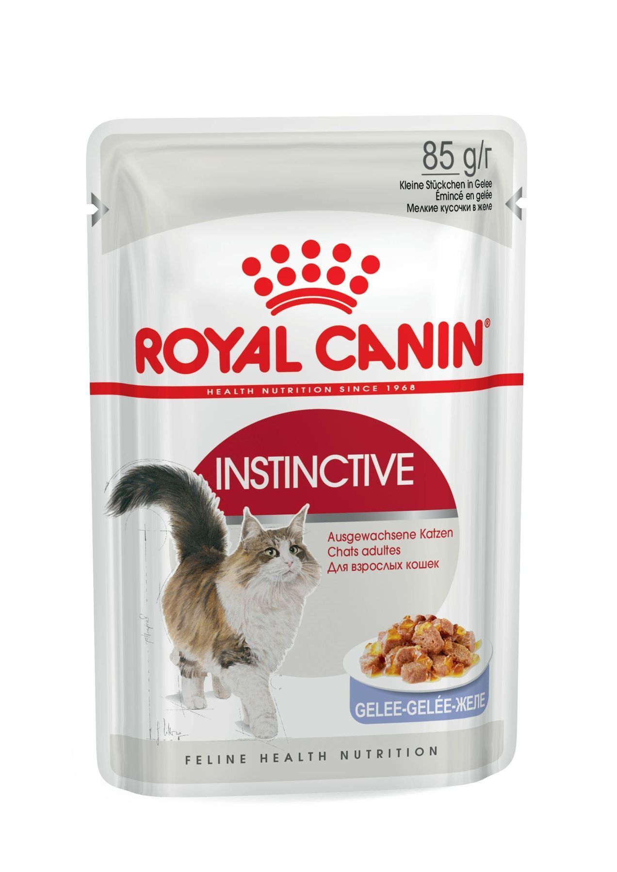 Влажный корм для кошек Royal Canin Instinctive Gelee 85 г Влажный корм для кошек Royal Canin Instinctive Gelee 85 г
