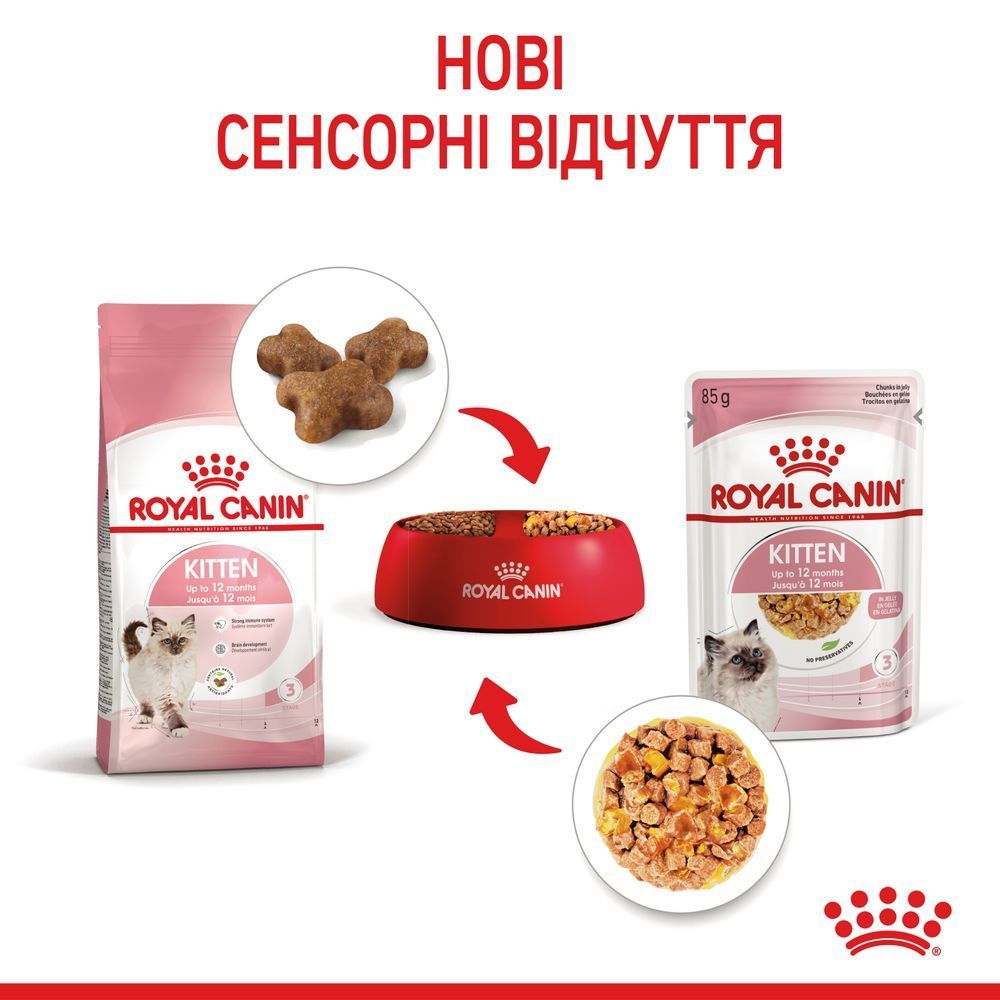 Вологий корм для кошенят Royal Canin Kitten Gravy 85 г