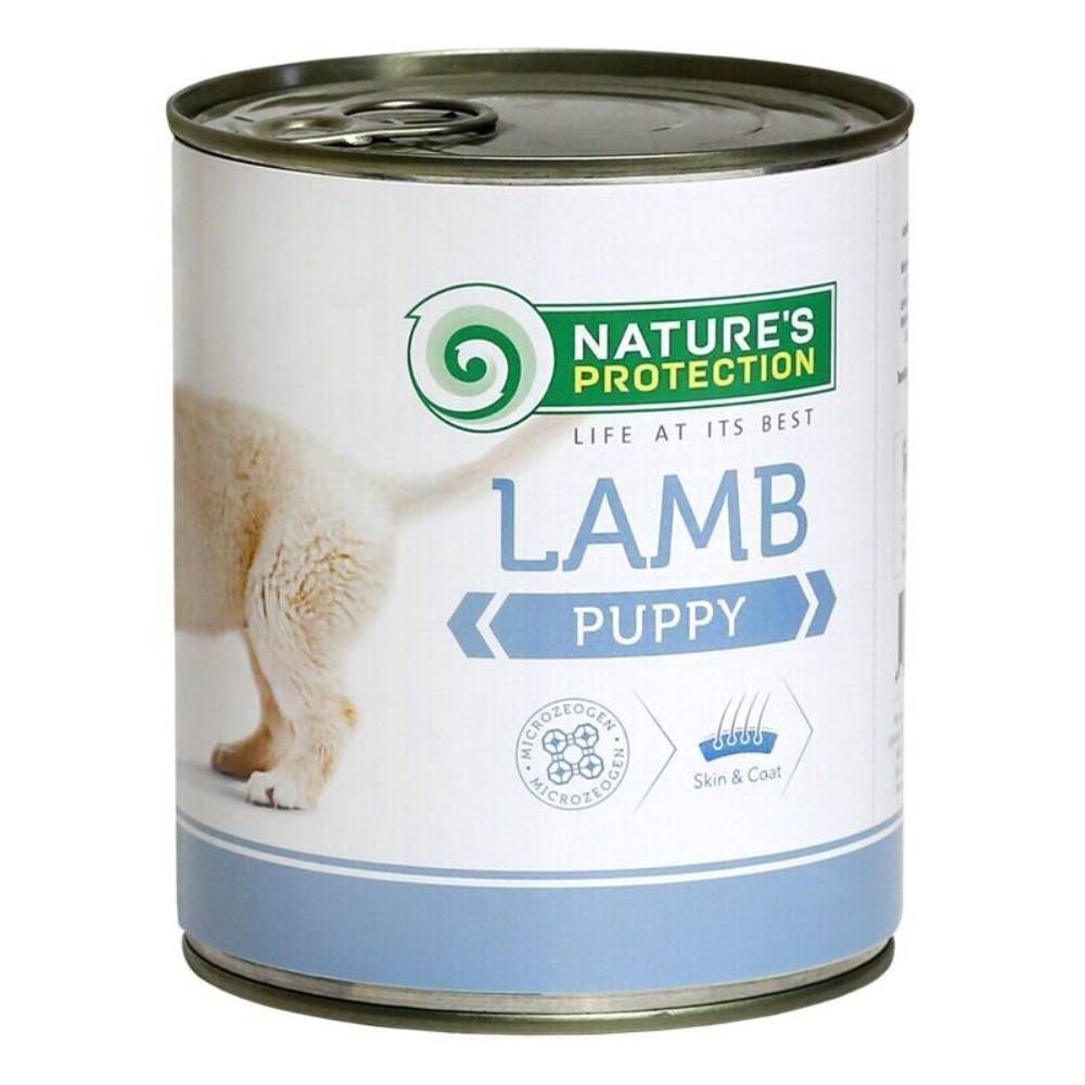 Влажный корм для щенков Nature's Protection Puppy 400 г - ягненок