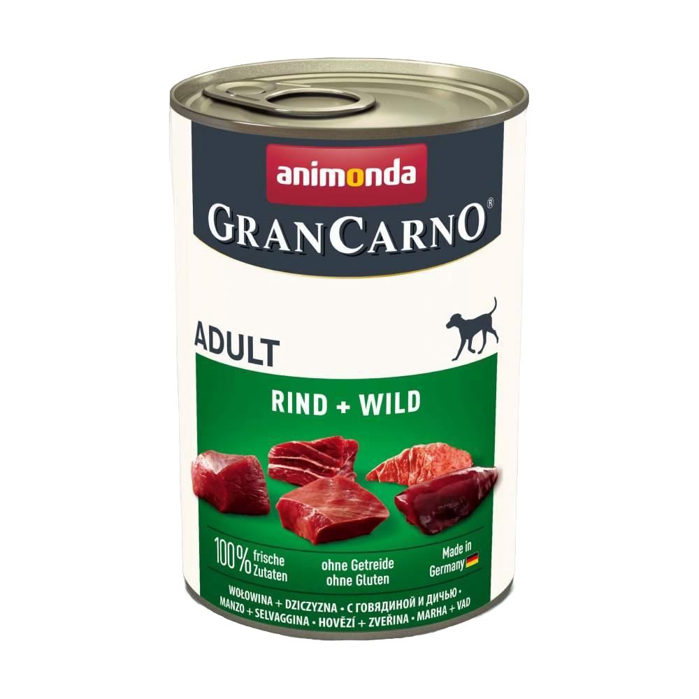 Влажный корм для собак Animonda GranCarno Adult 400 г - говядина и дичь
